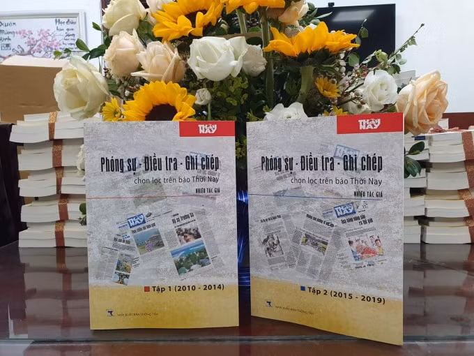 Báo Thời Nay phối hợp Nhà xuất bản Thông tấn đã xuất bản hai tập sách “Phóng sự - Điều tra - Ghi chép chọn lọc trên báo Thời Nay”, tập 1 (2010 - 2014) và tập 2 (2015 - 2019)