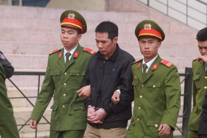 Bị cáo Phạm Văn Nhiệm.