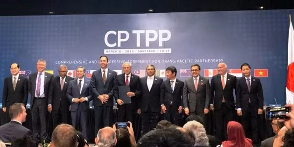 Hiệp định CPTPP được ký kết tại Chile vào ngày 8/3/2018. Ảnh: moit.gov.vn