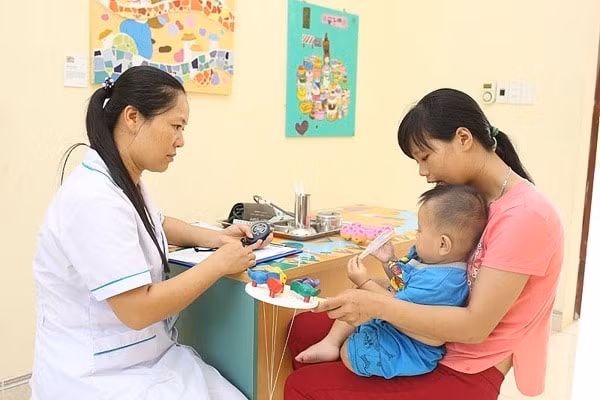 Mục tiêu của Chương trình là đến năm 2025, tỷ lệ suy dinh dưỡng thể thấp còi ở trẻ em dưới 5 tuổi dưới 20%. Ảnh minh họa
