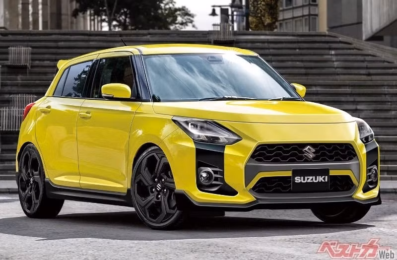 xem truoc thiet ke suzuki swift 2023 hinh 2