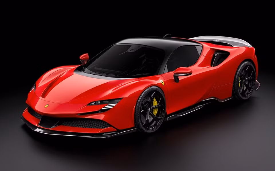 ferrari sf90 stradale duoc lam moi ngoai that voi goi do tu zacoe hinh 1