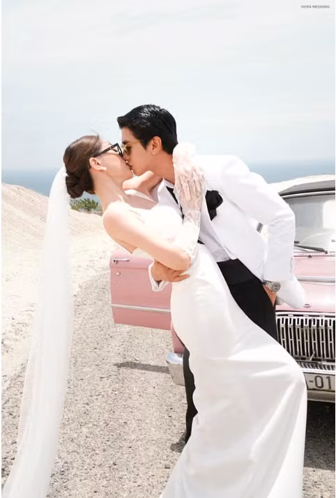 bo anh cuoi sieu lang man ngot ngao cua a hau phuong nga va nam dien vien binh an hinh 3