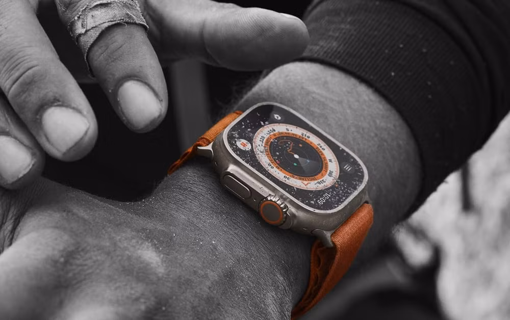 apple watch ultra duoc trang bi vien pin dung luong khung hinh 1