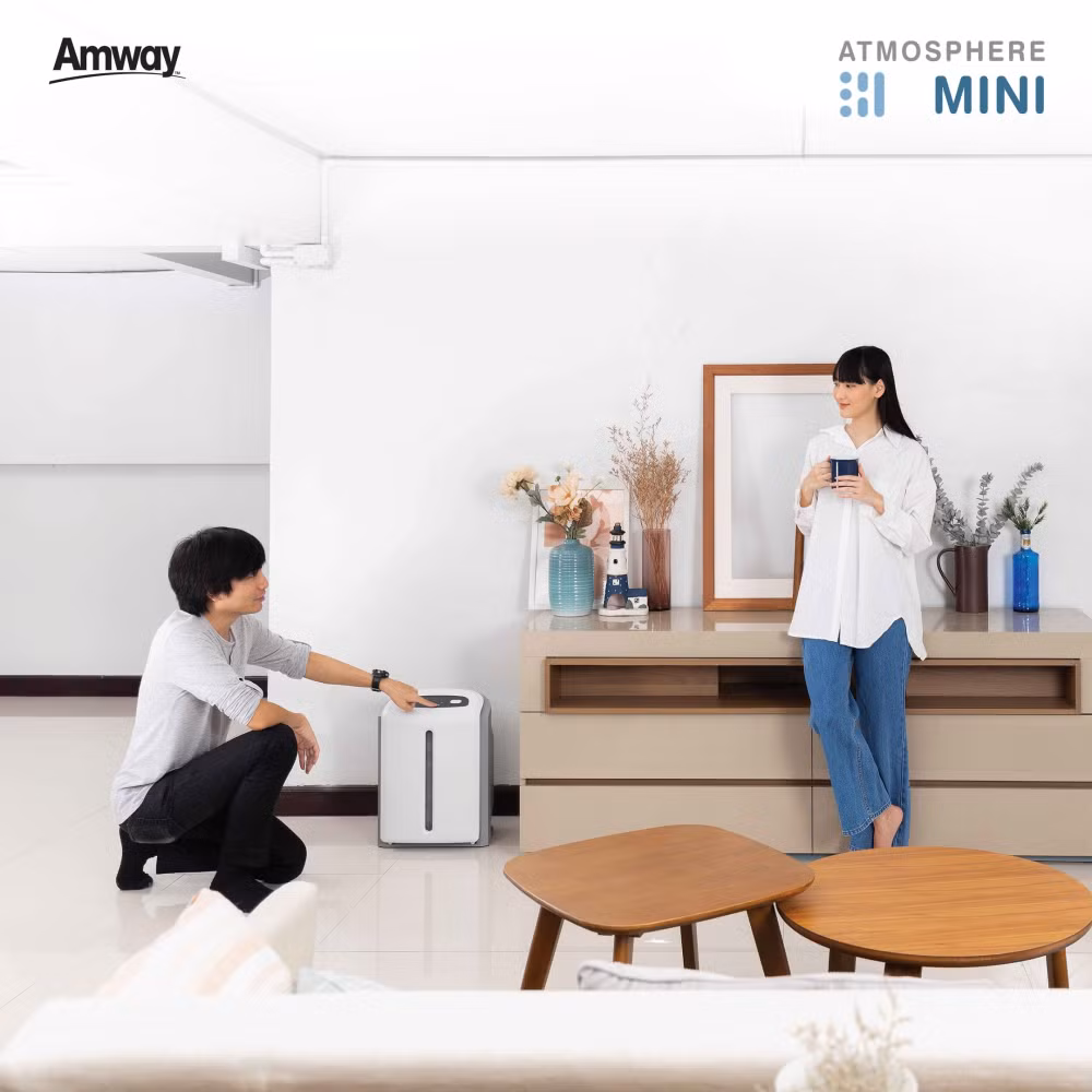 song khoe chu dong cung may loc khong khi amway atmosphere mini hinh 3