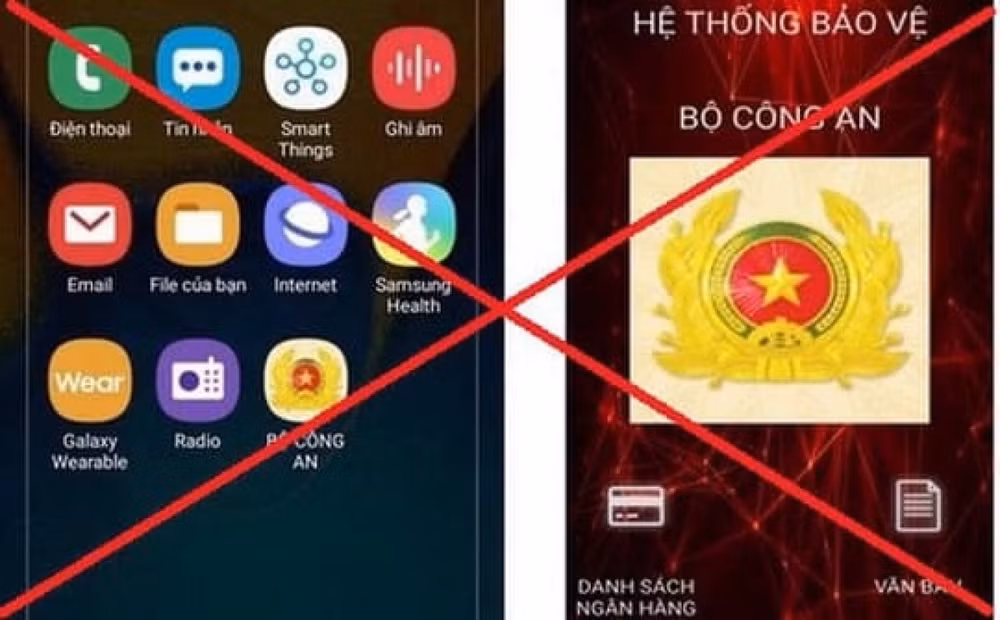 Mất hàng trăm triệu đồng trong tài khoản vì nghe điện thoại mạo danh công an. Ảnh: vov.vn