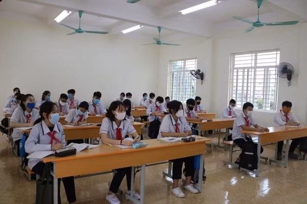 Học sinh Hải Phòng sẽ đi học trở lại từ ngày 8/3/2021. Ảnh minh họa