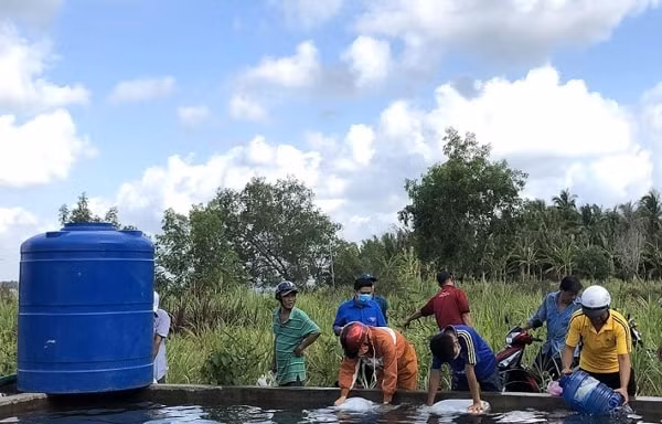 Hiện tổng công suất các nhà máy nước sinh hoạt đô thị vùng Đồng bằng sông Cửu Long đạt khoảng 1,32 triệu m3/ngày. Ảnh minh họa