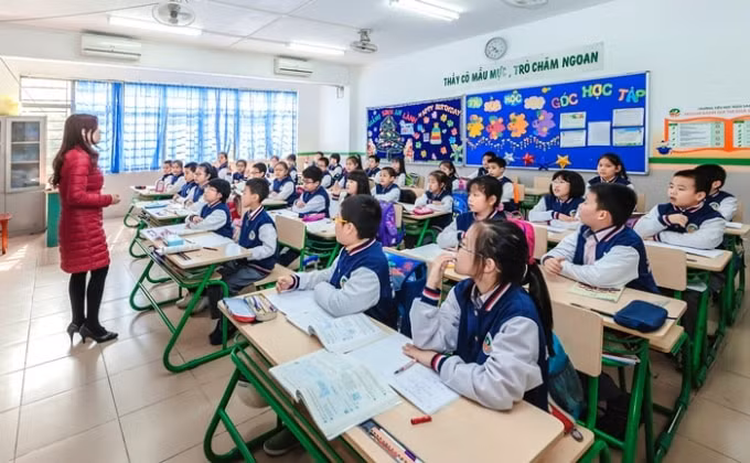 Hiện nay nhiều trường đang sử dụng bộ sách cùng học để phát triển năng lực ở lớp 1. Tuy nhiên sang năm học 2021 - 2022 thì không còn bộ sách này để lựa chọn (ảnh nguồn internet).