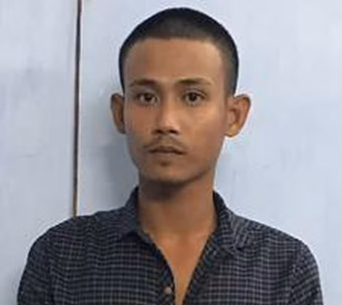 Đối tượng Danh Thanh Nhân, kẻ cầm đầu băng nhóm chuyên cướp giật tài sản trên Quốc lộ 1.