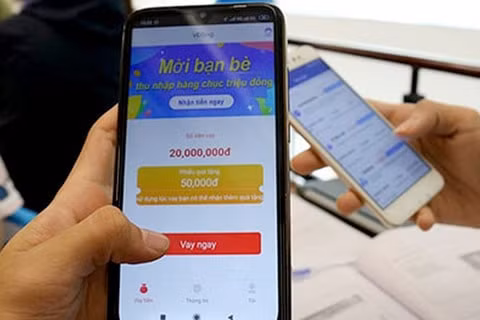 Công an TP. HCM vào cuộc điều tra công ty cho vay nặng lãi qua ứng dụng. Ảnh: minh họa