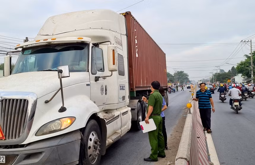 Hiện trường vụ tai nạn. Ảnh: Zingnews.vn