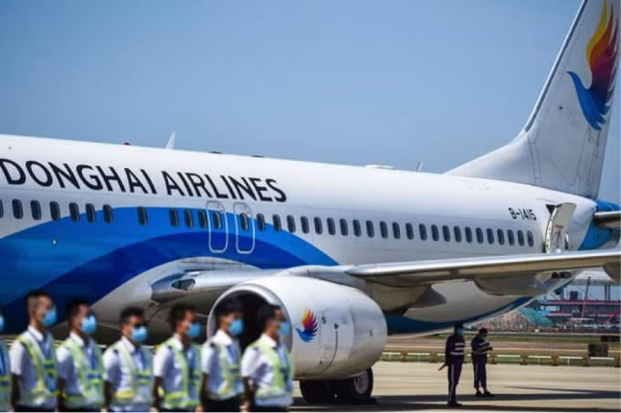 Hãng hàng không Donghai Airlines có trụ sở tại Thâm Quyến, Trung Quốc. Ảnh: SCMP