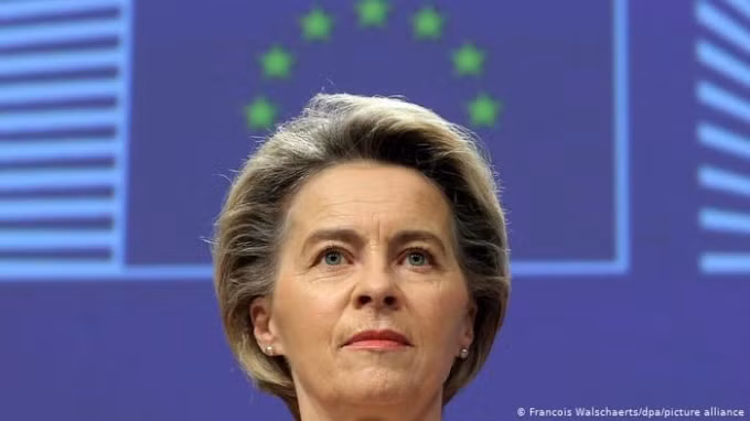 Người đứng đầu Ủy ban châu Âu, bà Ursula von der Leyen. Ảnh: DPA