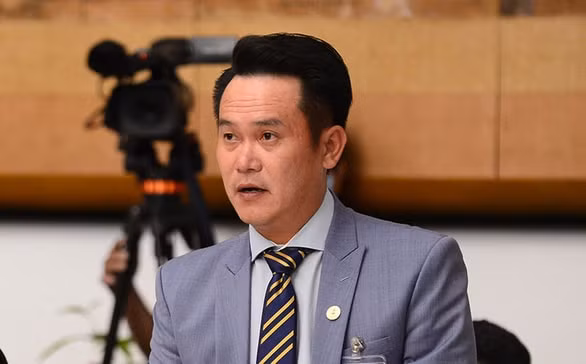 Ông Đặng Hồng Anh - Chủ tịch Hội Doanh nhân trẻ Việt Nam.