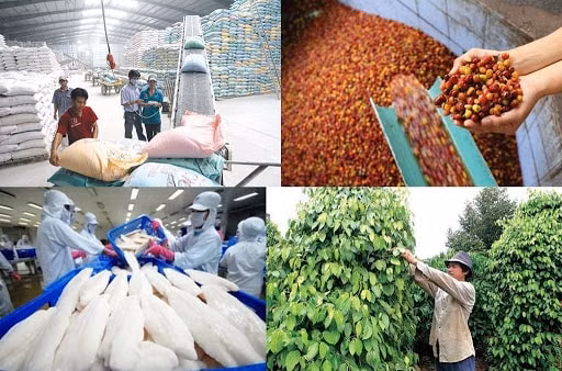 Xuất khẩu nông lâm thủy sản 2 tháng đầu năm 2021 tăng mạnh. Ảnh minh họa