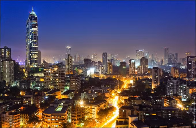 Thành phố Mumbai, nằm ở bờ tây của Maharashtra, được mệnh danh là thủ phủ tài chính của Ấn Độ. Ảnh: SCMP