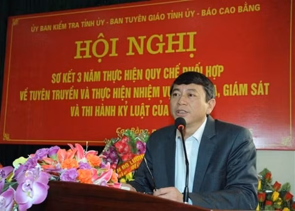 Ông Hoàng Xuân Ánh, Phó Bí thư Tỉnh ủy, Chủ tịch UBND tỉnh Cao Bằng