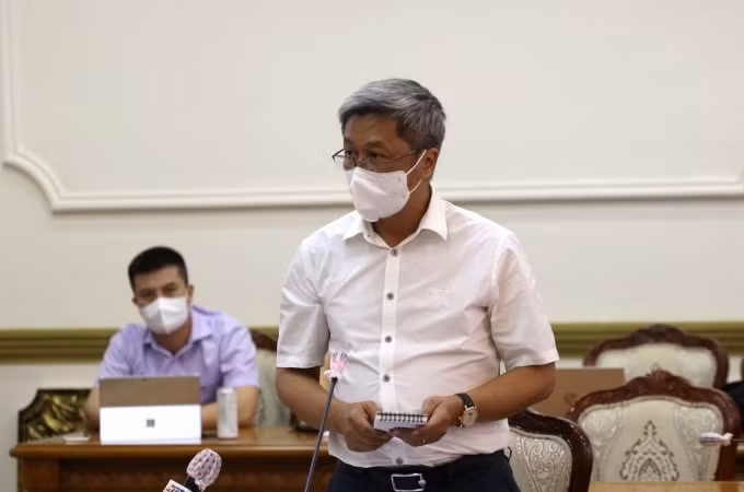 Thứ trưởng Bộ Y tế Nguyễn Trường Sơn.