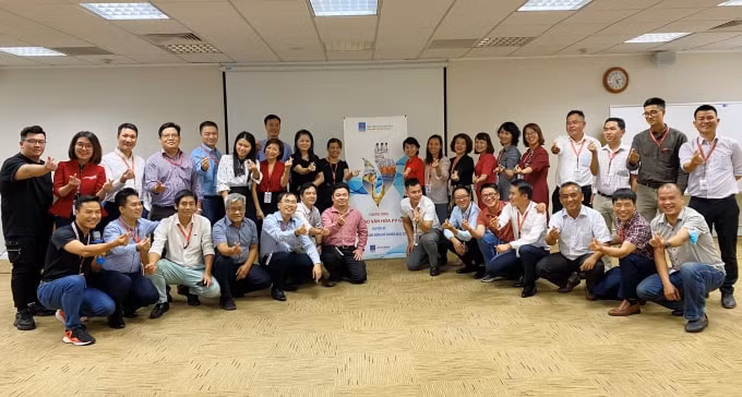 Nuôi dưỡng tinh thần Văn hóa PV GAS thông qua các lớp tập huấn chuyên đề.