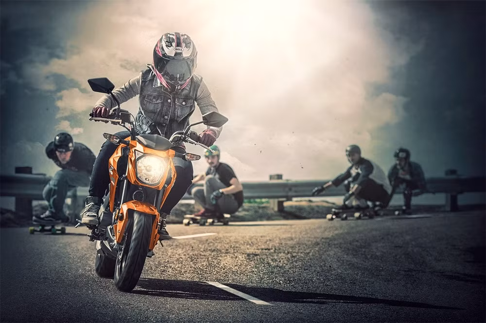 Kawasaki Z125 Pro 2022. Ảnh: Rideapart