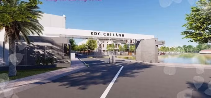 Dự án Khu dân cư Chí Lành đang vướng công tác giải phóng mặt bằng và chưa đủ điều kiện chuyển nhượng