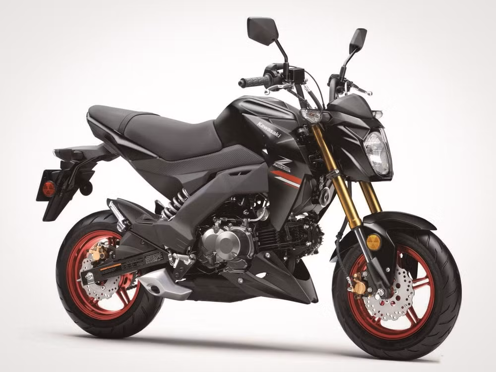 Kawasaki Z125 Pro 2022. Ảnh: Rideapart