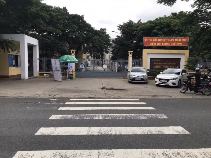 Do dịch bệnh, điểm thi luôn được đảm bảo thông thoáng.