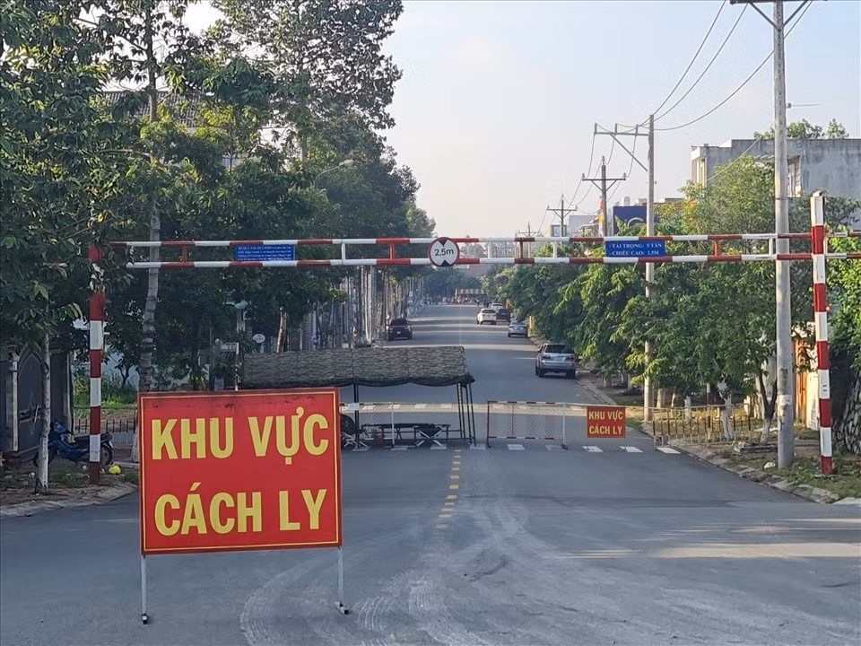 TP.Dĩ An (tỉnh Bình Dương) thực hiện giãn cách xã hội bắt đầu từ 0h ngày 5/7. Ảnh: minh họa