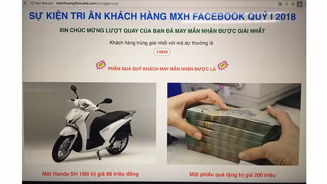 Cục Cạnh tranh và Bảo vệ người tiêu dùng cảnh báo, người dân nên cẩn trọng với các chiêu trò lừa đảo, trúng thưởng qua điện thoại và mạng xã hội.