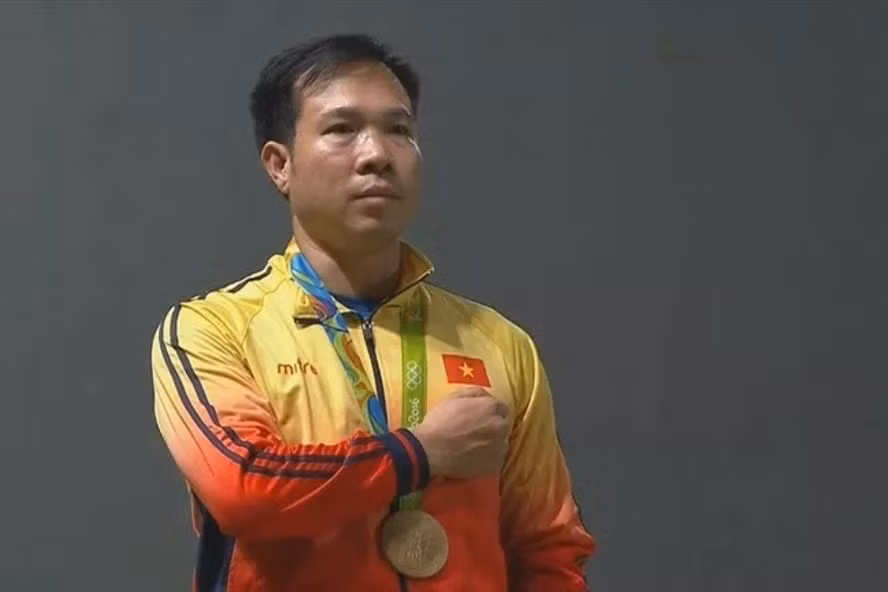 Ban huấn luyện đội tuyển bắn súng Việt Nam đã đề cử xạ thủ Hoàng Xuân Vinh sẽ là vận động viên dự Olympic Tokyo 2020. Ảnh: internet