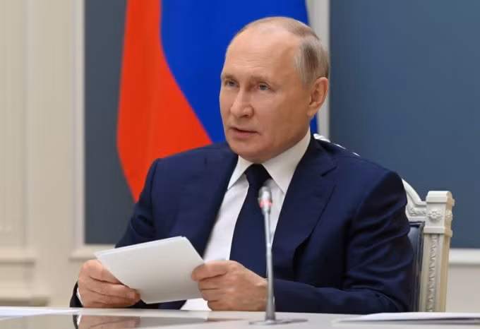 Tổng thống Nga Vladimir Putin vừa ký luật hạn chế phát thải khí nhà kính - Ảnh: Tass
