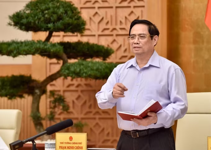 Thủ tướng Chính phủ Phạm Minh Chính chủ trì Hội nghị.
