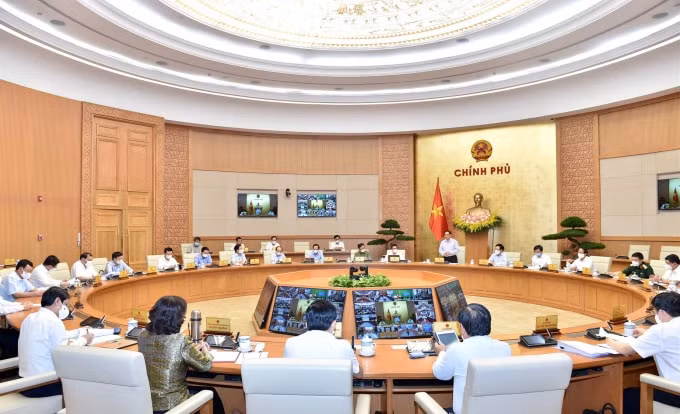 Quang cảnh cuộc họp.