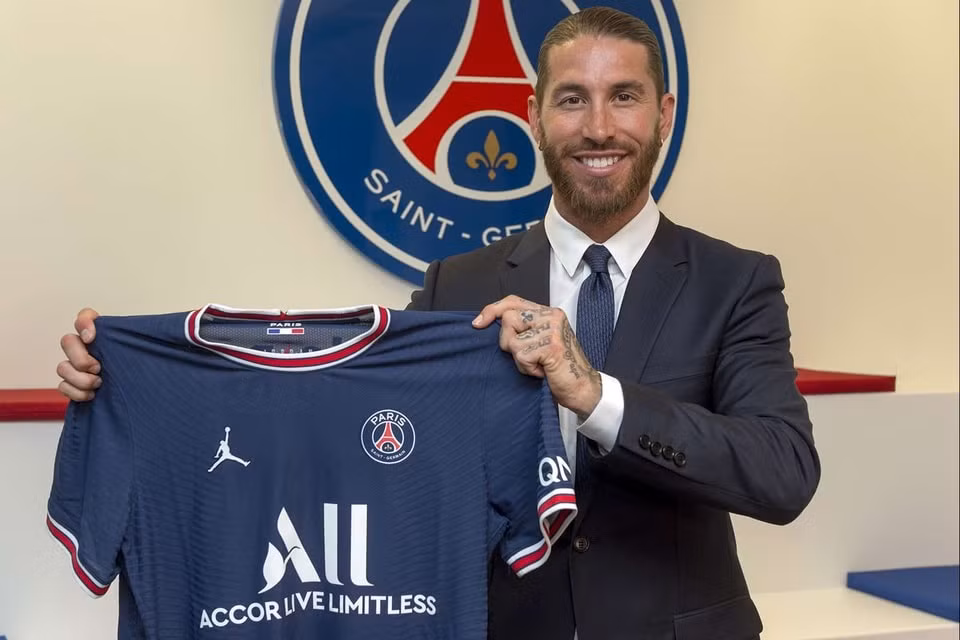 Ramos chính thức gia nhập PSG. Ảnh: PSG