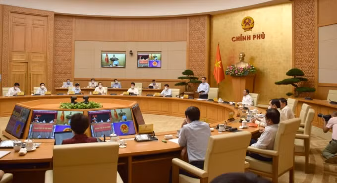Quang cảnh cuộc họp.