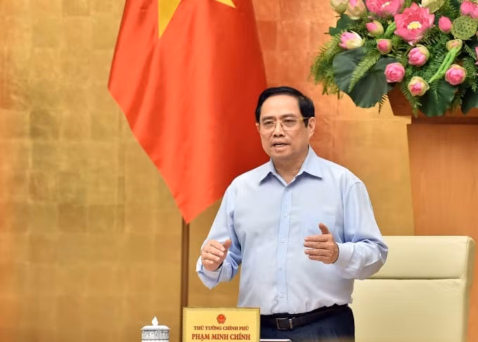 Thủ tướng Phạm Minh Chính đề nghị toàn Đảng, toàn quân, toàn dân tập trung toàn bộ tâm trí và nguồn lực, đồng sức, đồng lòng đẩy lùi đại địch.
