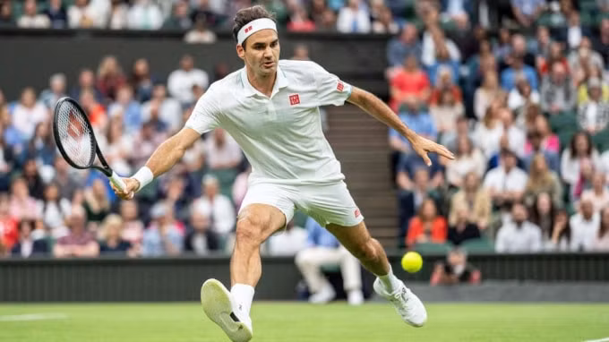 Tay vợt Federer không tốn nhiều sức để vào vòng 3. Ảnh: Reuters