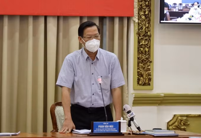 Ông Phan Văn Mãi, Phó Bí thư Thường trực Thành ủy TP. HCM.