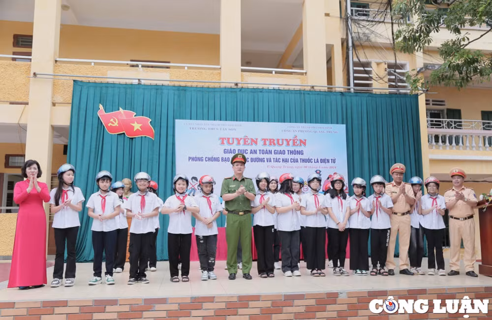 thanh pho thai binh hon 1200 hoc sinh duoc tuyen truyen giao duc phap luat ve an toan giao thong bao luc hoc duong hinh 3