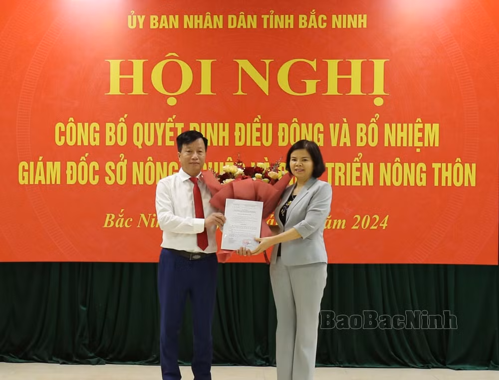 bac ninh dieu dong bo nhiem loat can bo chu chot cac so nganh dia phuong hinh 1