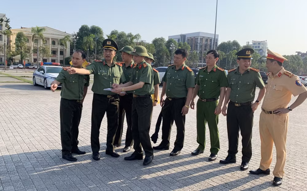 bao dam an ninh trat tu cau truyen hinh truc tiep le ky niem 70 nam chien thang dien bien phu tai thanh hoa hinh 1