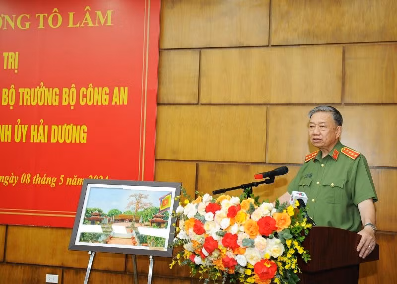 bo truong bo cong an to lam lam viec voi ban thuong vu tinh uy hai duong hinh 2