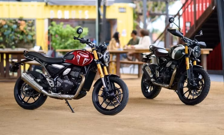 ngam nhin bo doi triumph speed 400 va scrambler 400 x trinh lang hinh 1