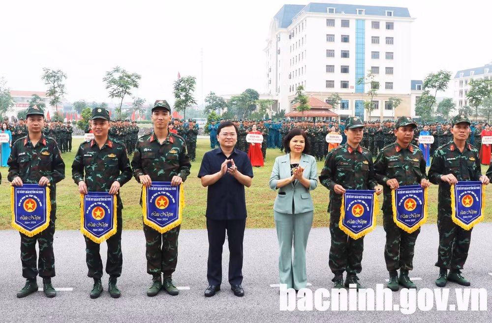 bac ninh hon 400 van dong vien tham gia hoi thao the duc the thao quoc phong nam 2024 hinh 1