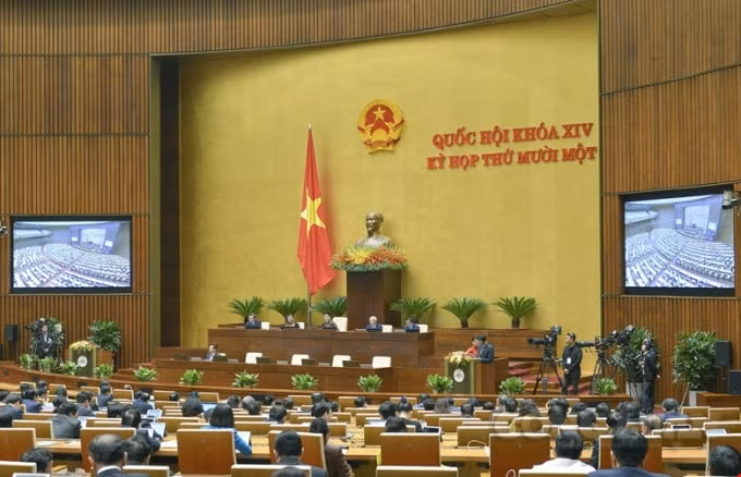 Toàn cảnh phiên họp.