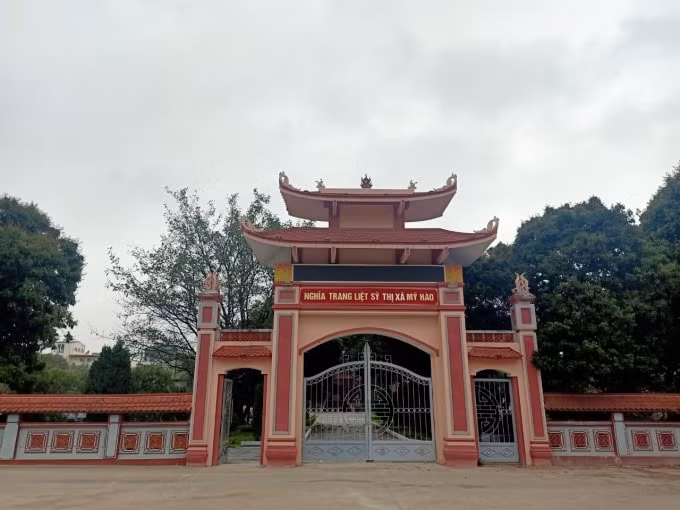 Công ty A.V.I.E.W trúng gói thầu chỉnh trang nghĩa trang liệt sỹ thị xã Mỹ Hào.