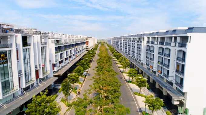 Một góc đường Nguyễn Thị Nhung trong lành xanh – sạch.