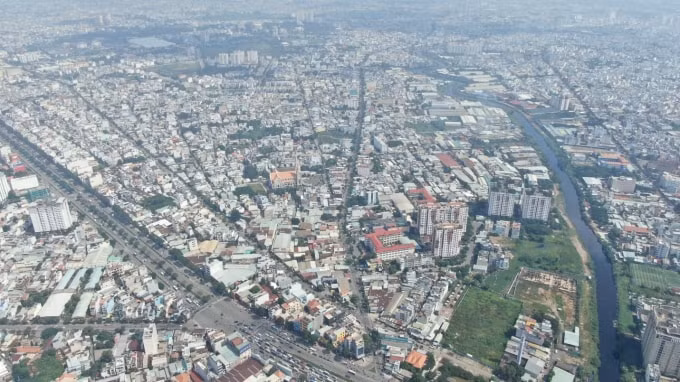 Nhiều khu đất tại quận 12 dự kiến được quy hoạch thành trường học, đường giao thông. Ảnh minh hoạ