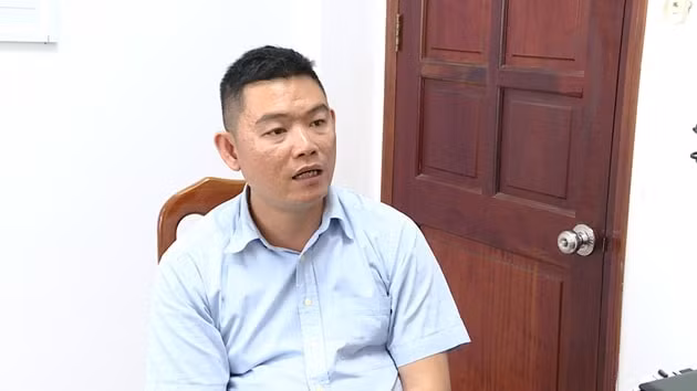 Bị can Lê Anh Đức tại Cơ quan điều tra (ảnh BVPL)